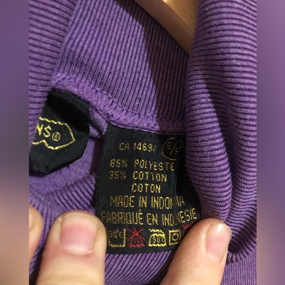 5/$15 • 🐱 East West Fashion | Purple Turtleneck - Picture 2 of 3